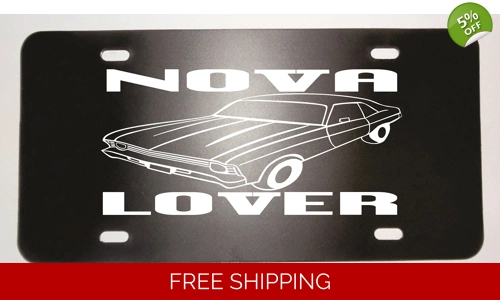 Chevy Nova License Plate more items listed forsale Great Gift For Friend